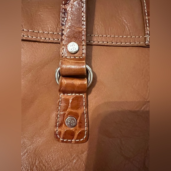 FRANCO SARTO LIKE NEW! BEAUTIFUL PURSE IN COGNAC! - Picture 7 of 12